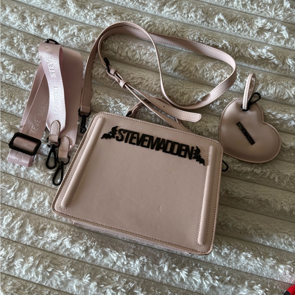 Steve Madden Pink Crossbody Bag - Picture 2 of 8